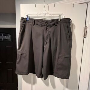Men's Black Cargo Shorts